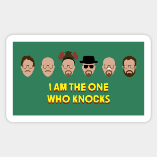 i am the one who knocks Sticker